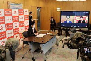 鳥取・岡山両県知事会議