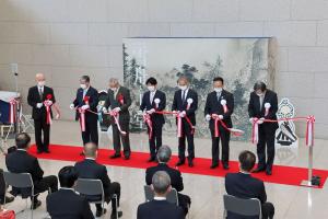 岡山県立美術館特別展「雪舟と玉堂－ふたりの里帰り」開会式