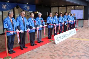 道の駅「山陽道やかげ宿」開業式典