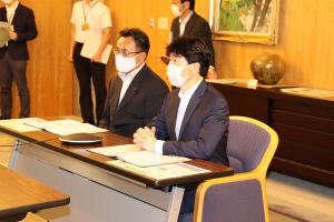 国への提案（池田農林水産大臣政務官との会議）