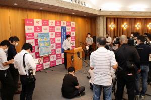 岡山県新型コロナウイルス感染症対策本部会議