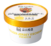 蒜山ジャージーアイスクリームプレミアム(ミルク)の画像