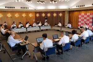 岡山県新型コロナウイルス感染症対策本部会議（第54回）