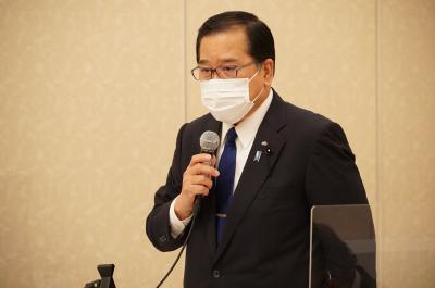 鳥取・岡山県境議員連盟　令和３年度総会２