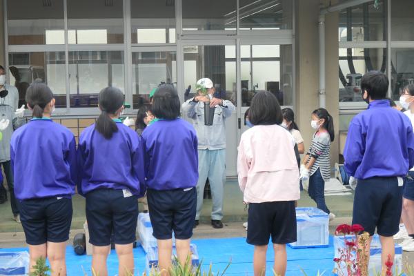 苗木（ヒノキ（少花粉）及びコナラ）育成指導