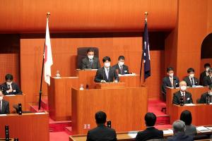 県議会11月定例会閉会