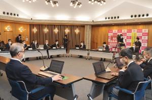 岡山県新型コロナウイルス感染症対策本部会議（第60回）
