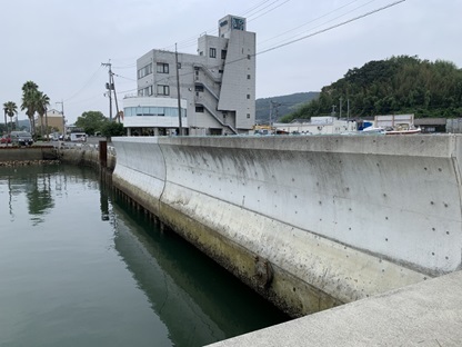 牛窓港海岸牛窓地区の海岸保全施設の写真です。