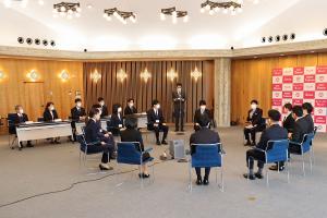 医学部医学科地域枠学生・自治医科大学生との懇談会