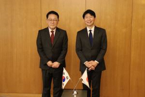 駐神戸大韓民国総領事が知事を表敬訪問１