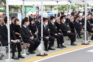 総社市　平成30年７月豪雨災害四周年式典