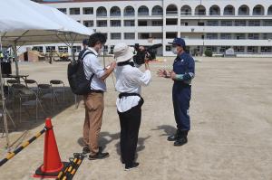 県・瀬戸内市総合防災訓練