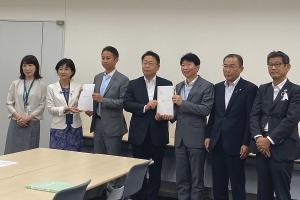 全国知事会「参議院選挙における合区の解消に関する決議」に係る国への要請活動