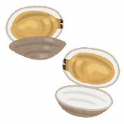 あさりの絵