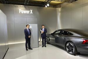 EV充電ステーション事業を展開する株式会社パワーエックスの視察