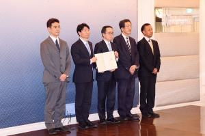 岡山県及び香川県ドクターヘリ広域連携に係る基本協定調印式