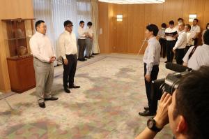 日本相撲協会及び関係者表敬訪問