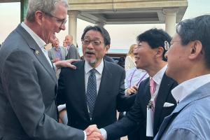 全米知事会魏 レセプション