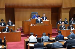 県議会9月定例会 代表質問