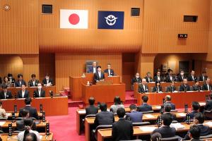 県議会9月定例会 閉会挨拶