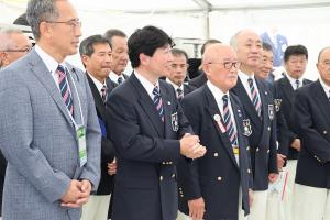 特別国民体育大会〔開会式・岡山県選手団激励〕