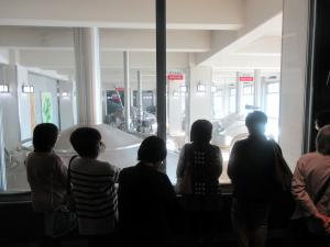 写真２：キリンビール岡山工場の見学