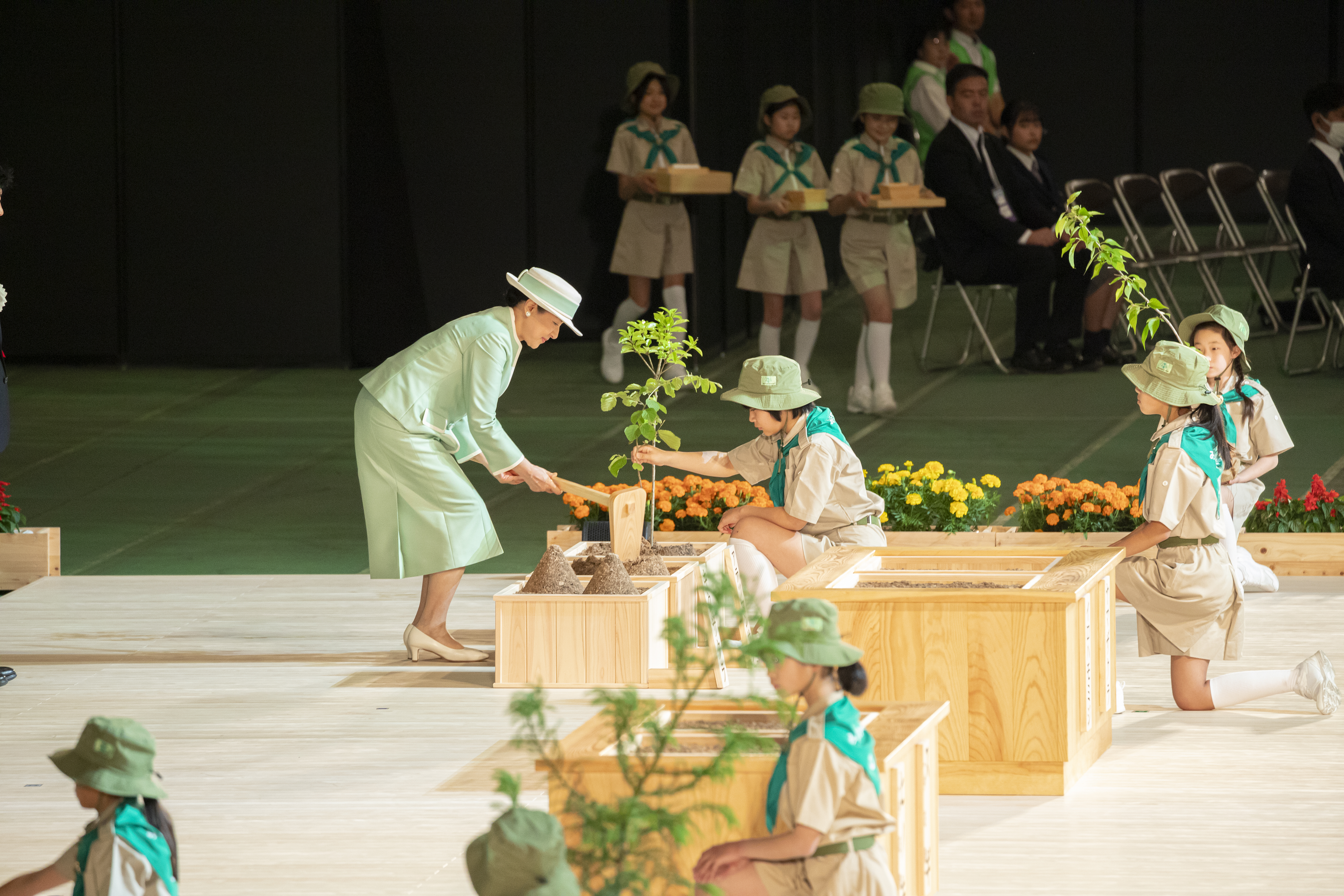 皇后陛下お手植え
