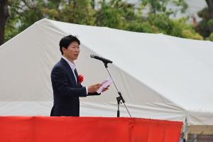 県警発足70周年記念視閲式