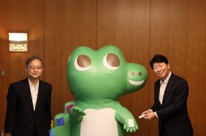 井藤金融庁長官・ワニー参事官表敬訪問