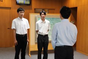 AIG高校生外交官プログラム表敬訪問