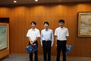 AIG高校生外交官プログラム表敬訪問