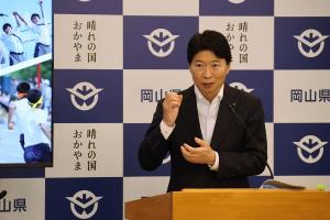 定例記者会見