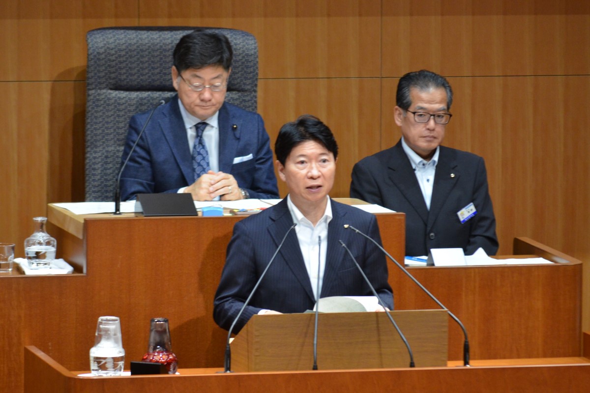 令和７年６月定例会 閉会日（知事）