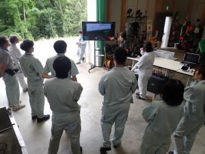 ドローンによる森林調査