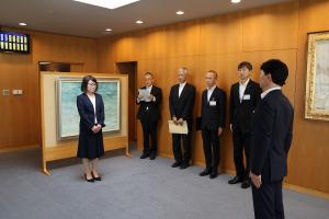 収用委員会委員任命辞令交付式