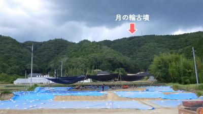 滝谷川遺跡の調査地の様子