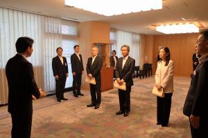 企業版ふるさと納税感謝状贈呈式
