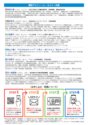  女性キャリアチラシ(裏）