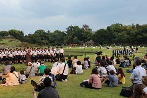 夏の幻想庭園・夏の烏城灯源郷オープニングセレモニー