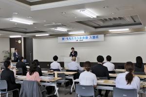 新・ももたろう未来塾入塾式・第1回講座