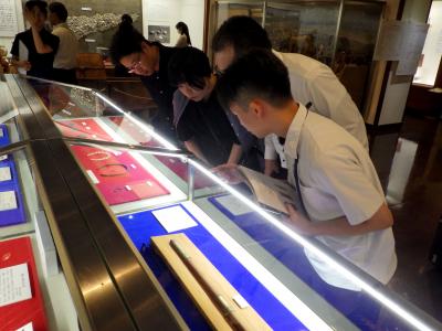 展示解説にチャレンジ！の様子３