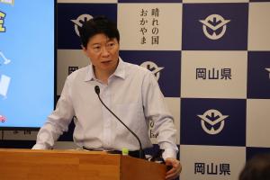 定例記者会見