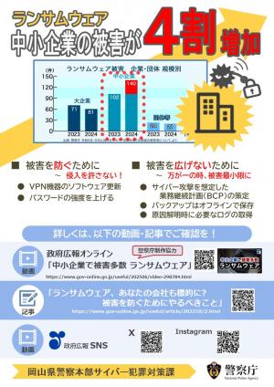 中小企業の被害が増加