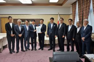 安全・安心おかやま県土づくり推進大会要望活動