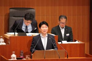 県議会9月定例会開会