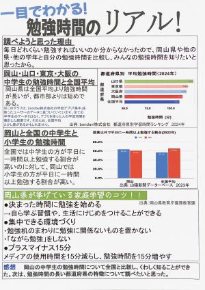 一目でわかる！勉強時間のリアル