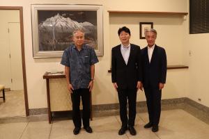 在ホノルル日本総領事館訪問