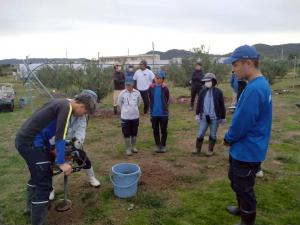 作業の様子を撮影した写真です