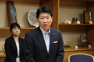 ホンダモビリティ中四国との災害時支援協定締結式