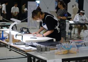 洋裁　見尾選手